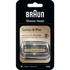 BRAUN Krom Barberhoved 94M - Præcision og Stil til En Perfekt Barbering - Varenr. 4210201394792